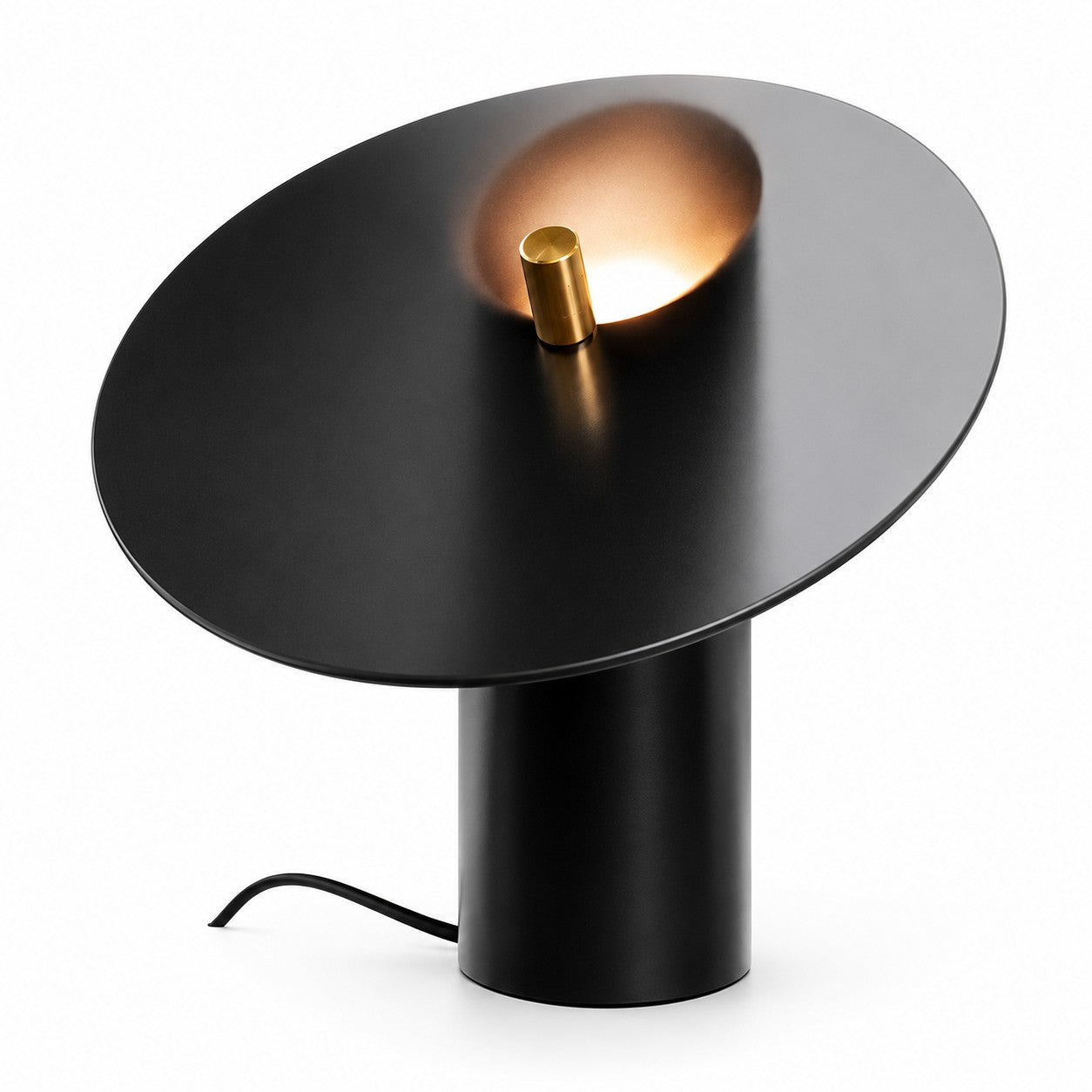Simple Creative Living Room Bedside Glass Lamp