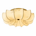 French Retro Bedroom Printed Ceiling Lamp