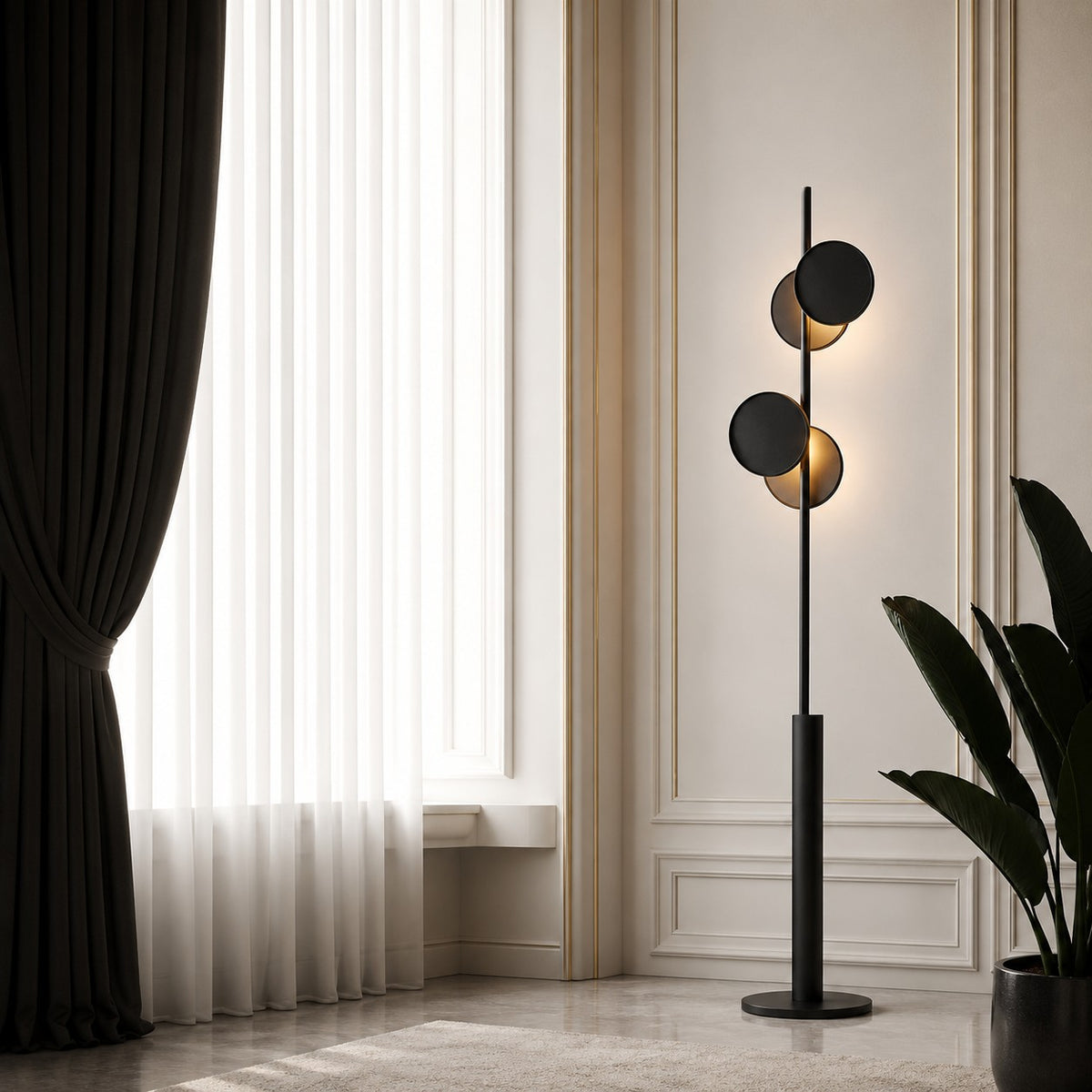 Creative Living Room Floor Lamp Bedroom Bedside Lamp