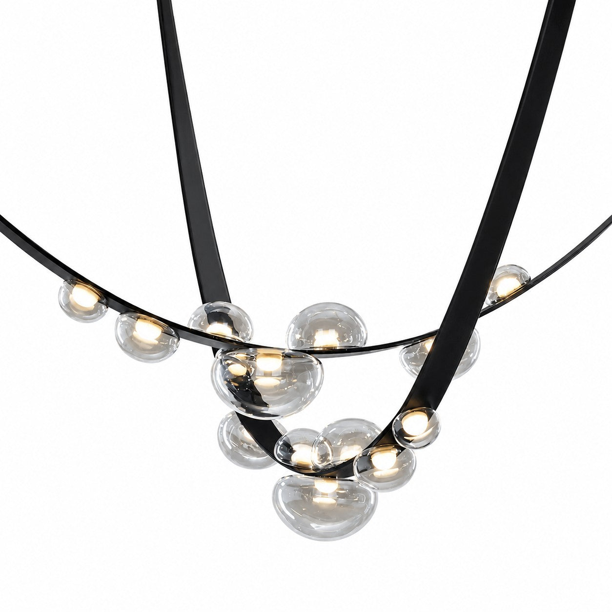 Italian Belt Rattan Pot Chandelier Light Luxury Restaurant