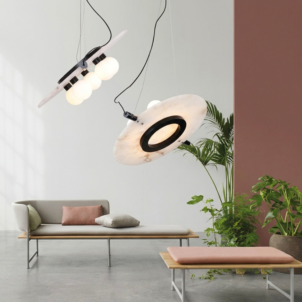 Post-modern Creative Marble Bedroom Chandelier
